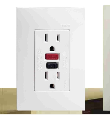 Toma GFCI 15Amp 110V   
Codigo 23018