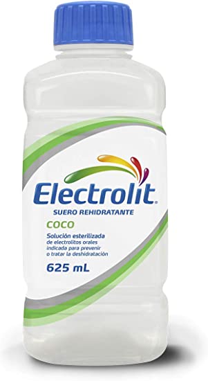 Electrolit es una solución rehidratante oral, para la prevención y el tratamiento del desequilibrio hidroelectrolítico ocasionado por el exceso de calor, ejercicio físico intenso, insolación, resaca, vómitos y diarrea