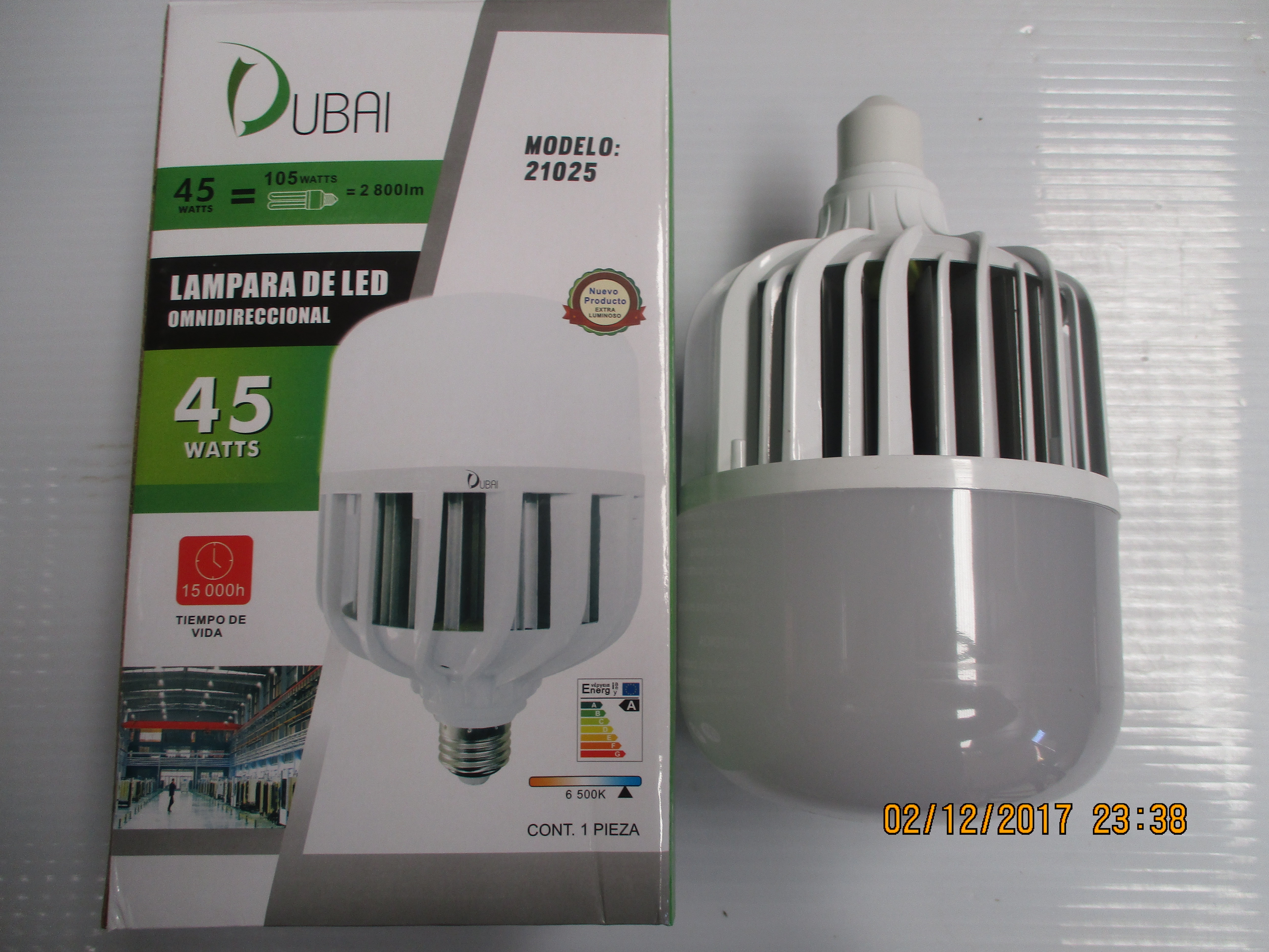 FOCO OMNIDIRECCIONAL 45W
CÓDIGO: 21025
MARCA DUBAI