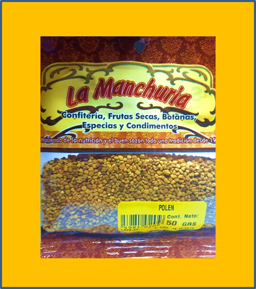 POLEN
50 Y 100 GRS