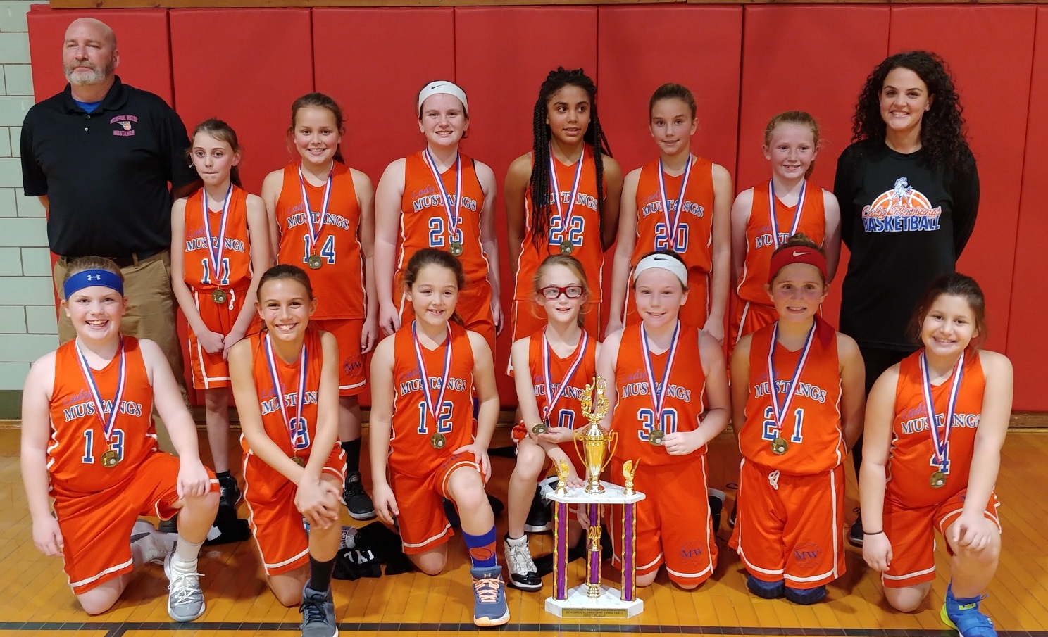 Wood County Recreation Commission Girls Elementary Basketball