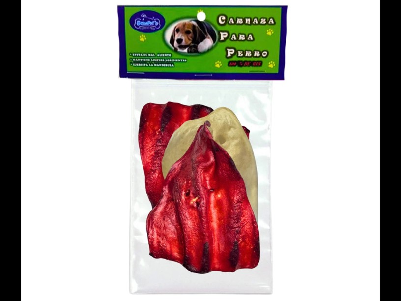 BON616 PAQUETE OREJAS 
DE CERDO 3 PZS AHUMADA 
Y NATURAL