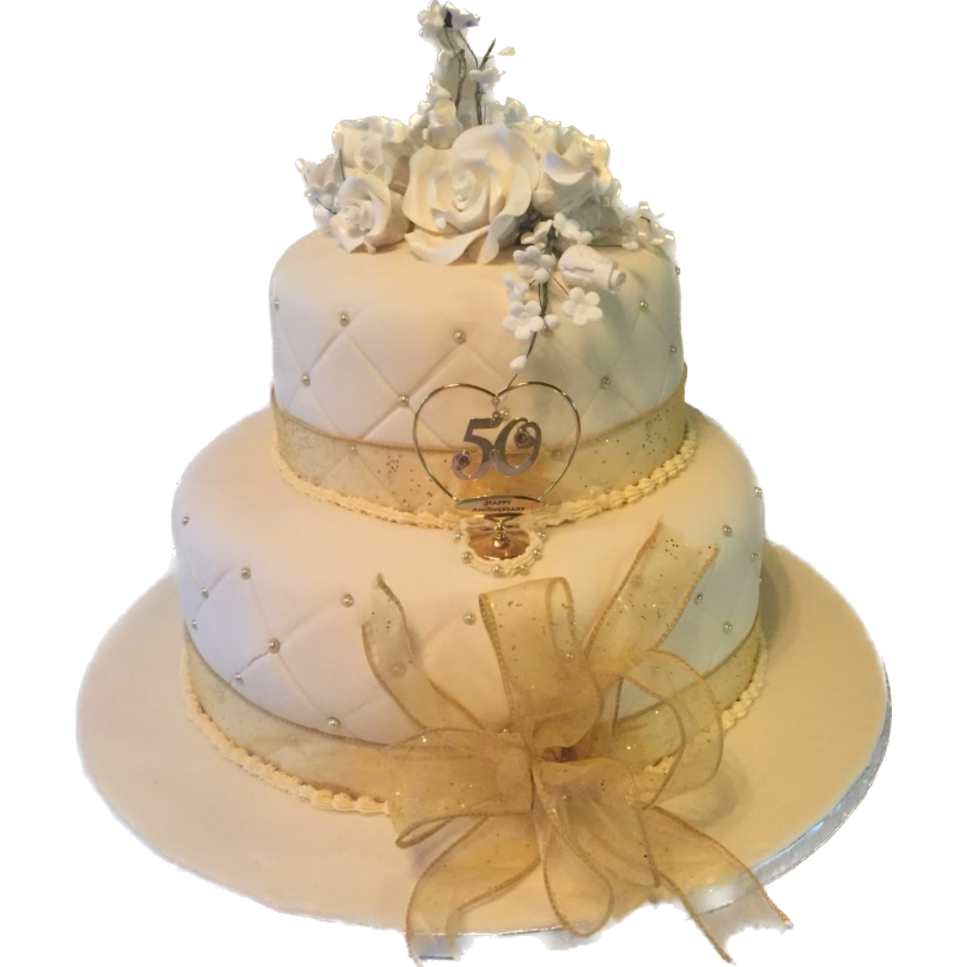 Wedding anniversary Cake