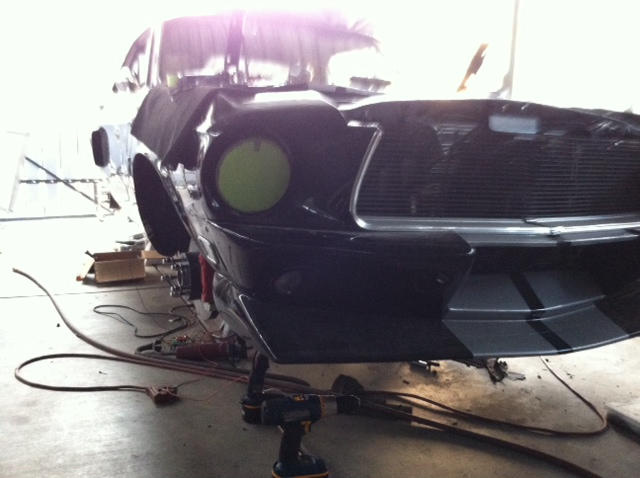 New front racing apron and paint,
Custom billit grill