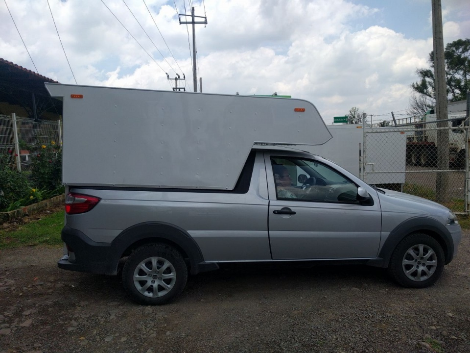 campers volado pick up de aluminio