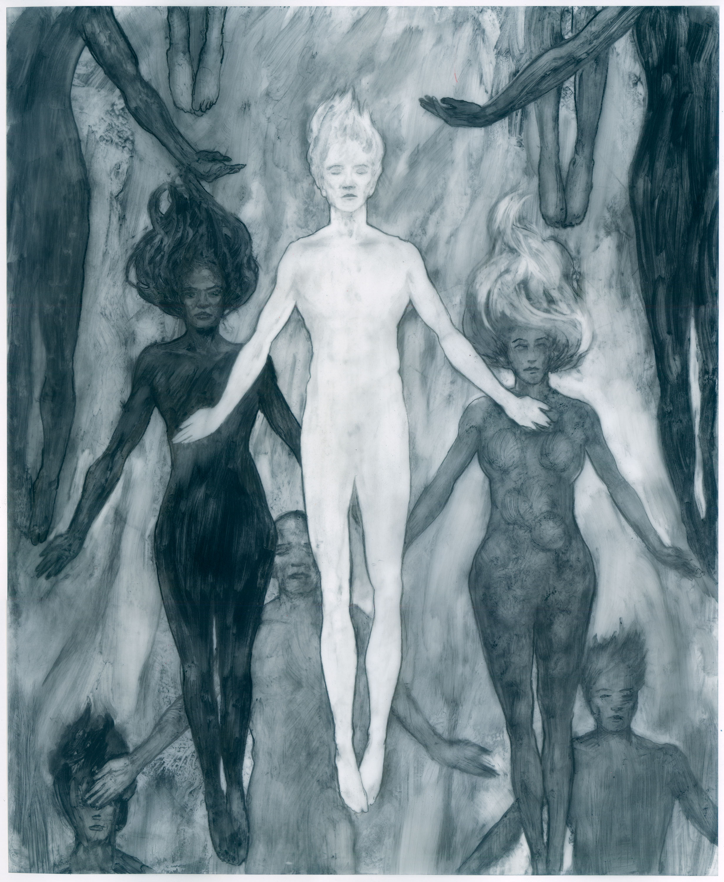 Stranger in a Strange Land - Cover Art
17" x 14". Graphite on Duralar 2020