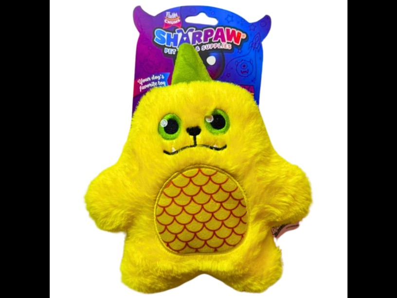 SP-7895 FUFFLY CHUM PELUCHE 
MONSTER YELLOW
