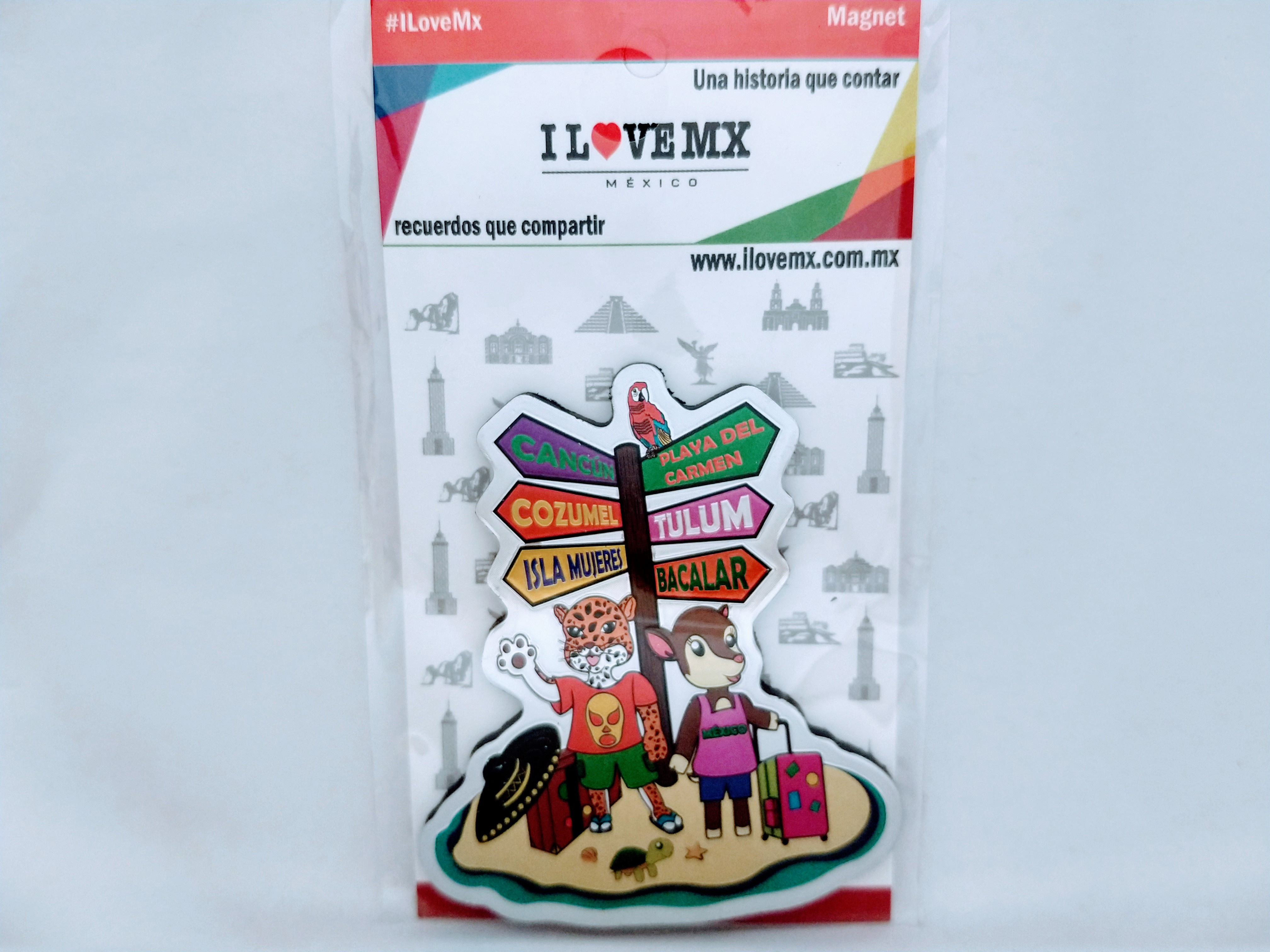 IMÁN METALIZADO
TULUM. COZUMEL,CANCÚN, 
PLAYA DEL CARMEN
6cm Ancho
7cm Alto
