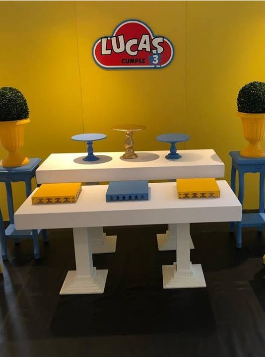 * Mesón Doble Blanco $ 100.000
medidas: 1.50mX55cm
* Aux Azul $ 50.000
* Aux Amarillo $ 50.000