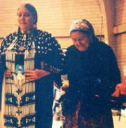 Paula and her Grandma dancing