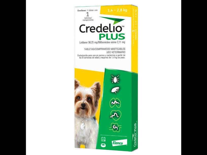 TAC01 CREDELIO PLUS 
ONE TAB (1.4-2.8 KG)