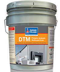 DTM Primario Acabado Multisuperficies es un recubrimiento formulado con emulsión 100% acrílica, base agua que puede ser utilizado como primario bajo la mayoría de los recubrimientos base agua pues proporciona una excelente resistencia a la oxidación; incluso puede recubrirse con el mismo producto en un sistema primario-acabado.