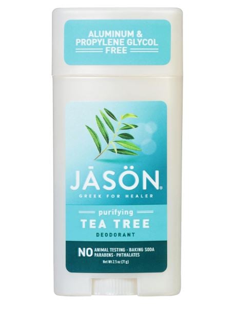 J09045
Jason Aluminum Free Deodorant Stick
Purifying Tea Tree, 2.5 Oz
12 PC

