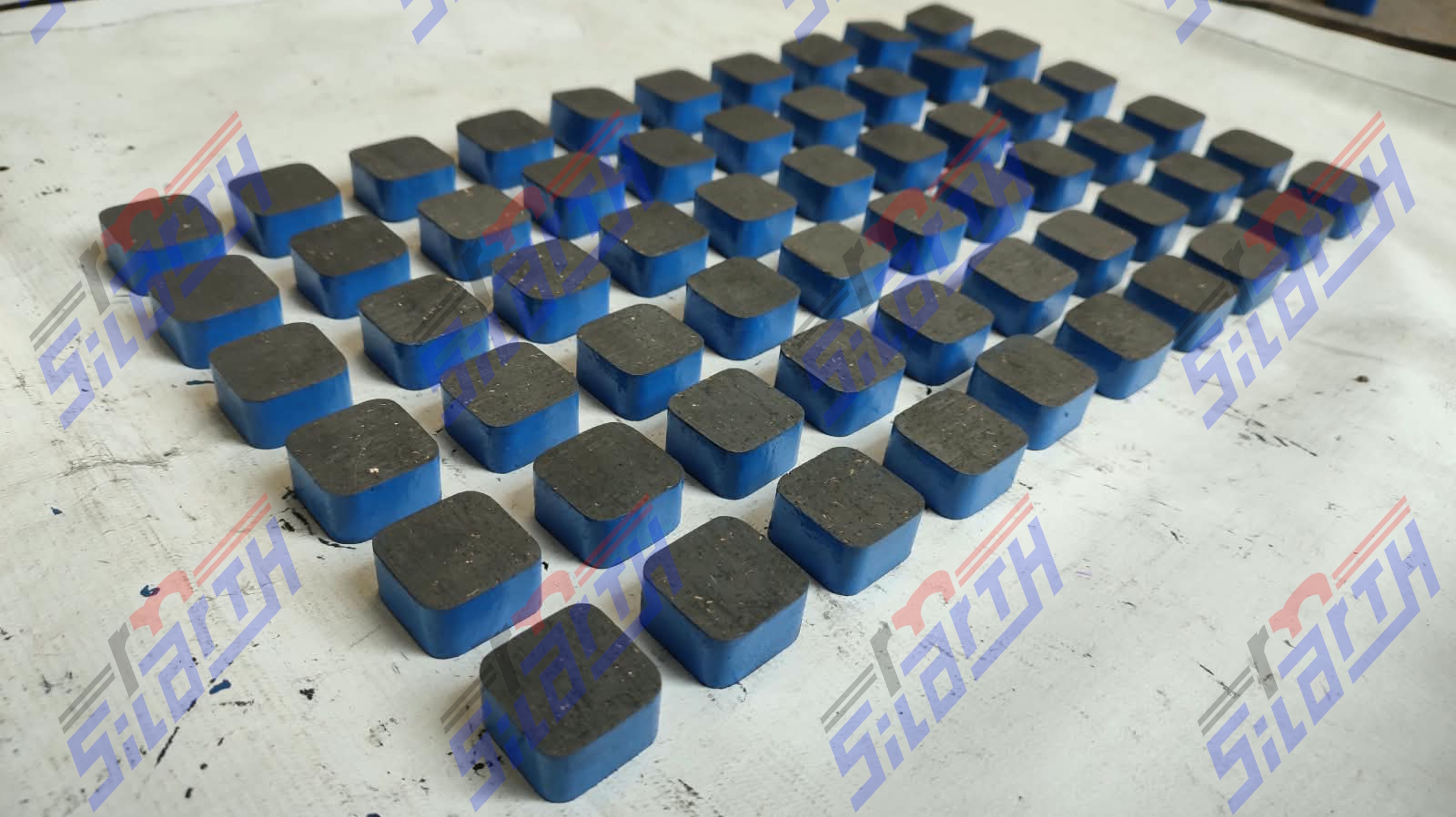 TACON CUADRDO 1.102" x 0.610" espesor.