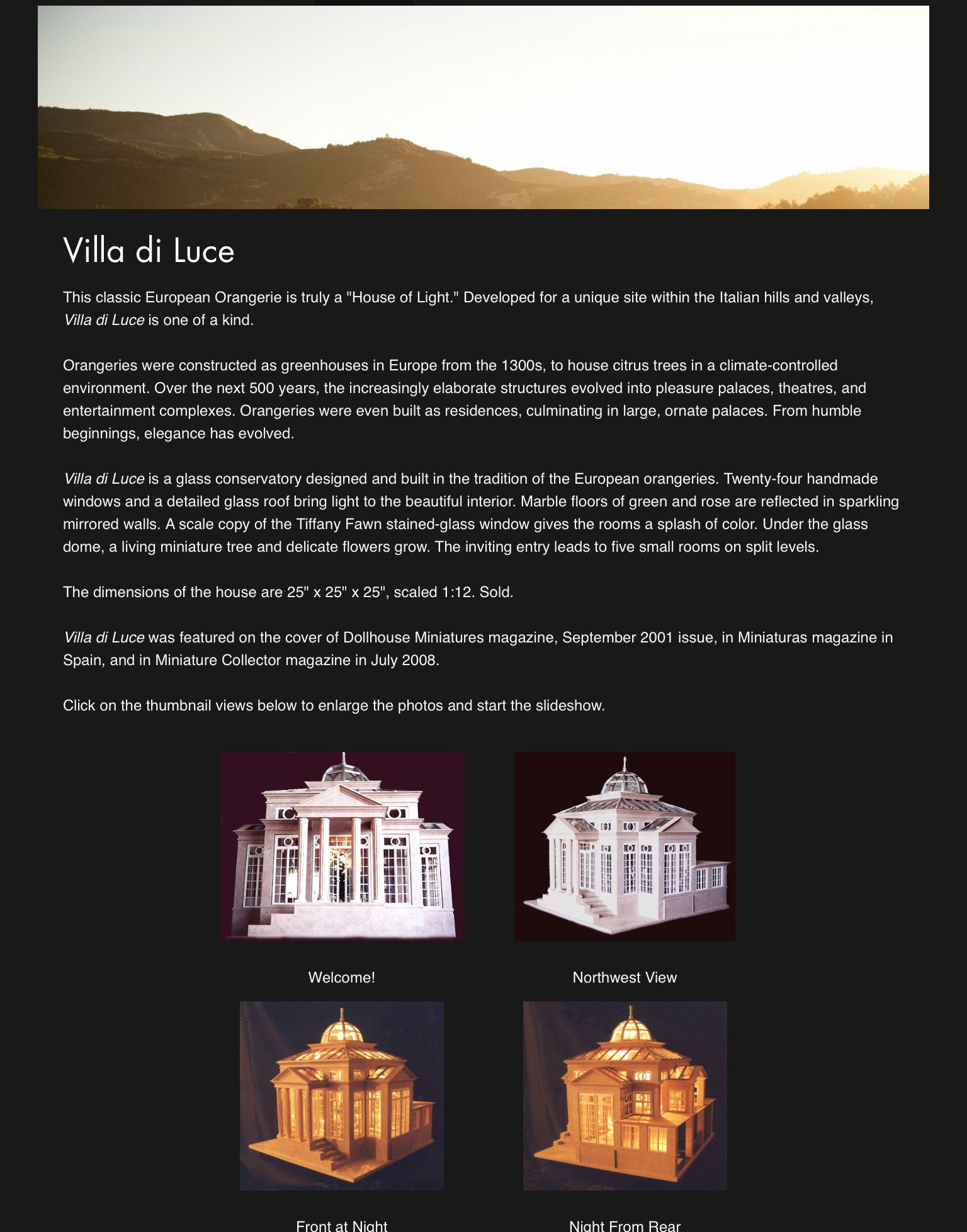 Villa di Luce — 2001