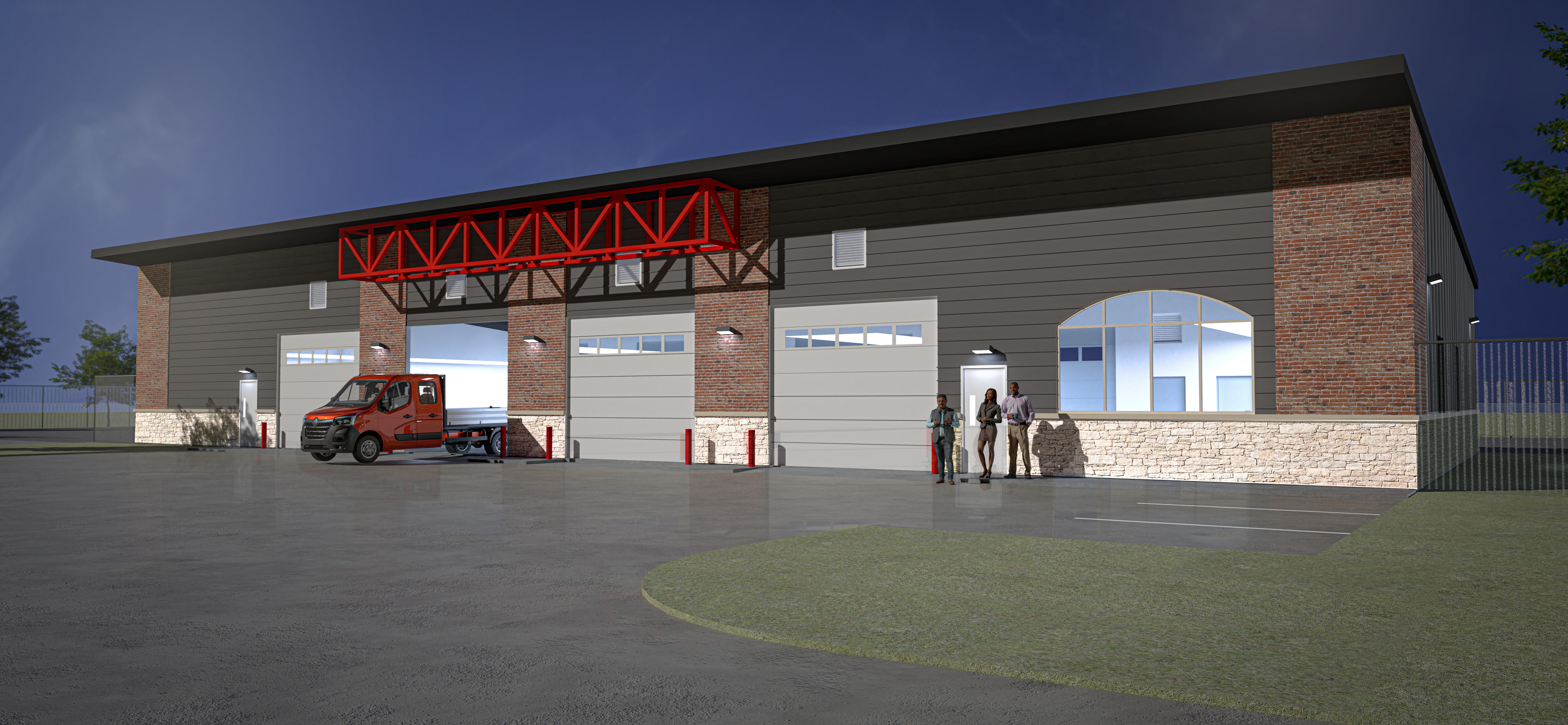 Fort Bend County Maintenance Building, Missouri City