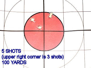 F.J.
5 ROUNDS, 100 YARDS