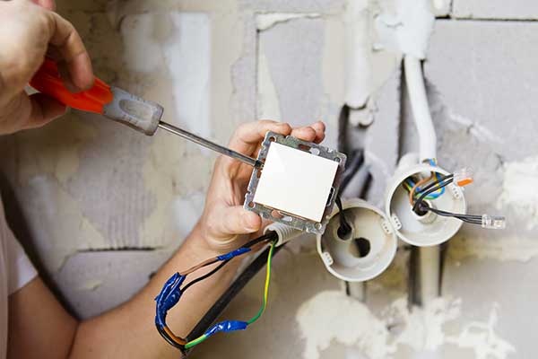 Electrician Working