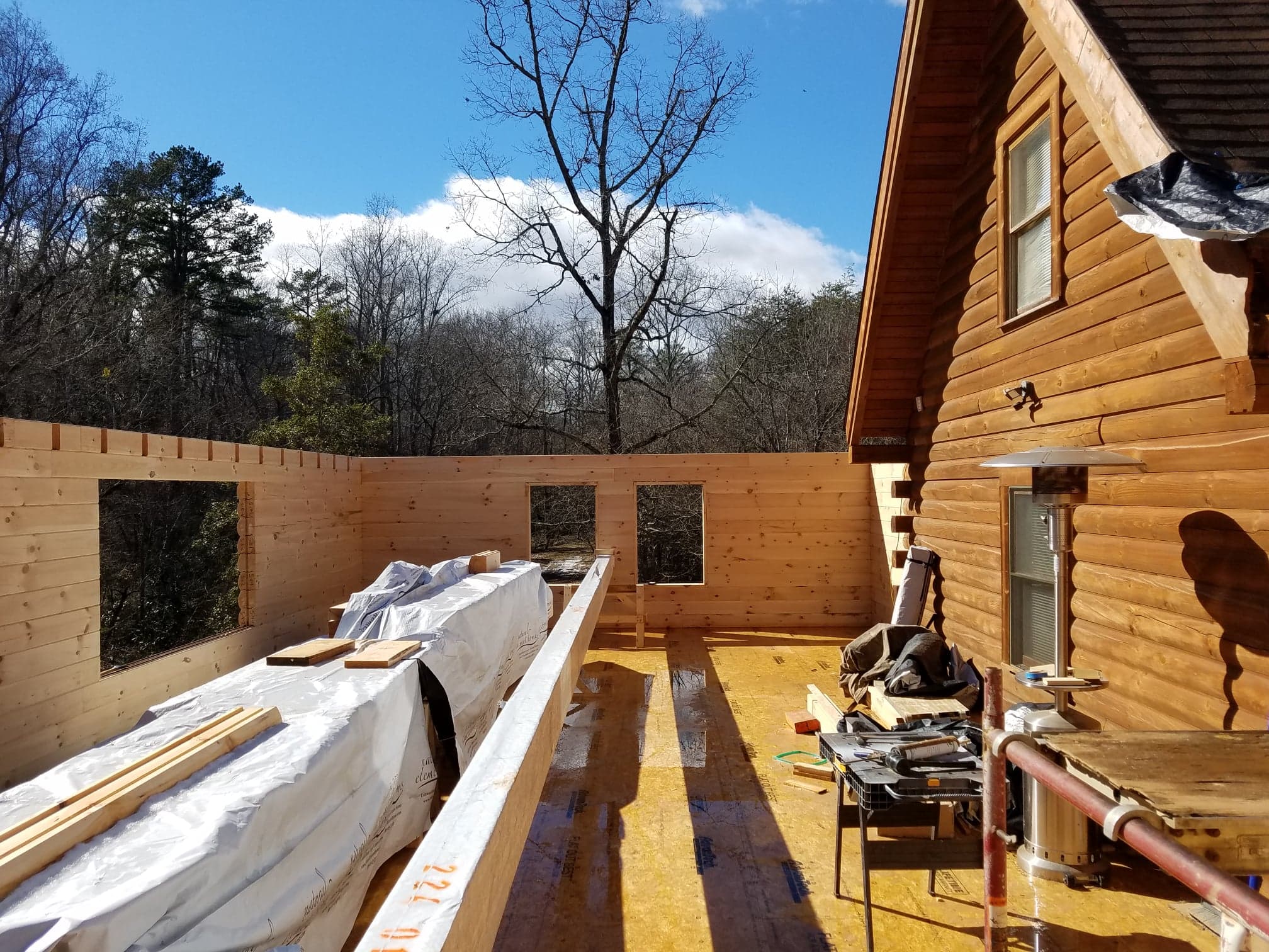 Main Floor Construction