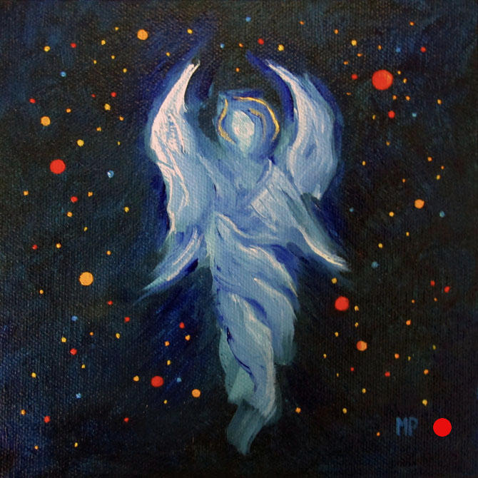 Angel Of Grace
6 x 6 inches
Oil on panel
