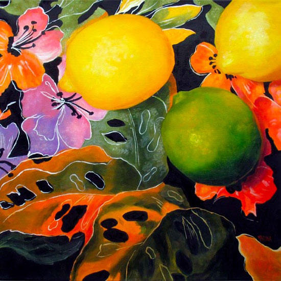 Lime And Lemons
20 x 20
Oil on gallery wrapped canvas SOLD