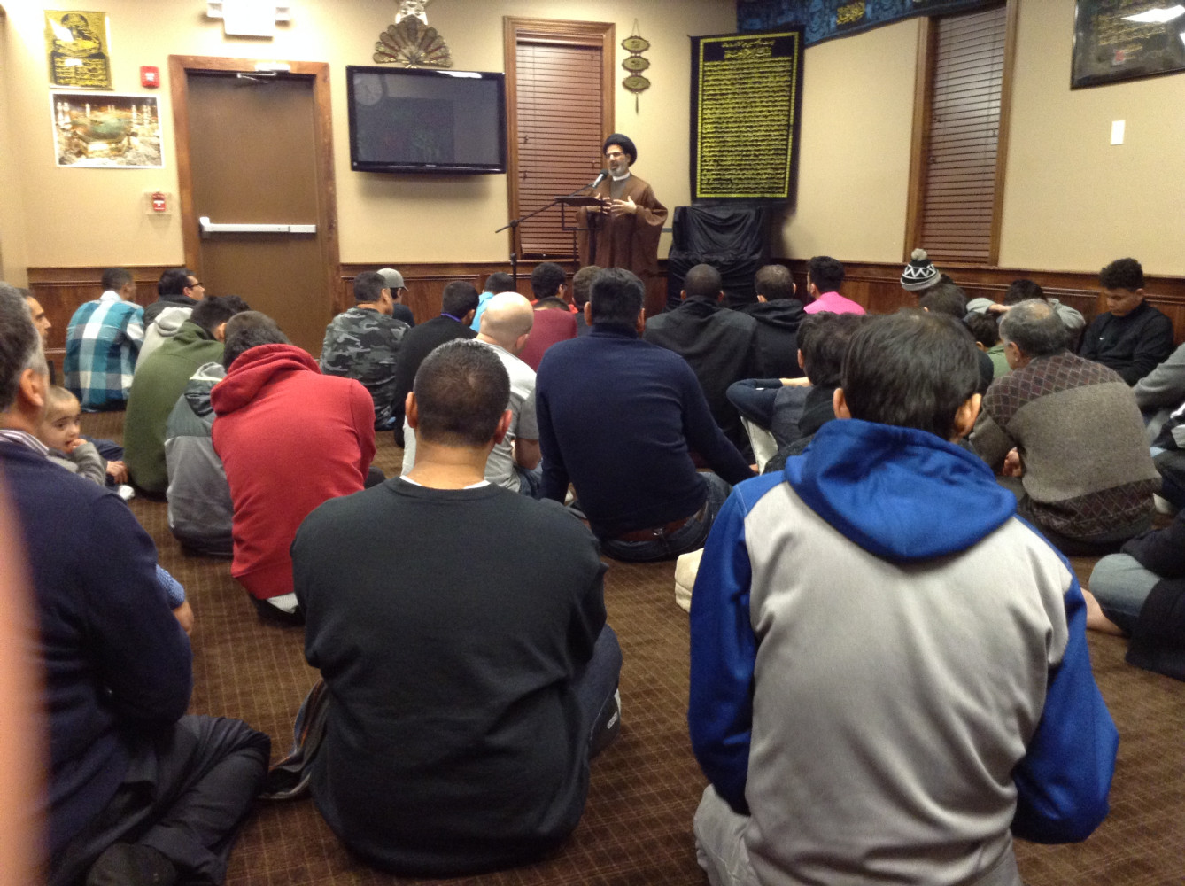 Sponsor of lecture event by Imam Qazwini at Indy Zainabia