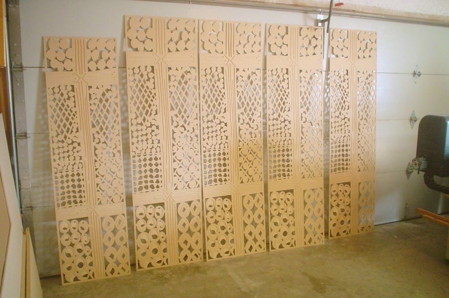 Custom Routed Door Panels