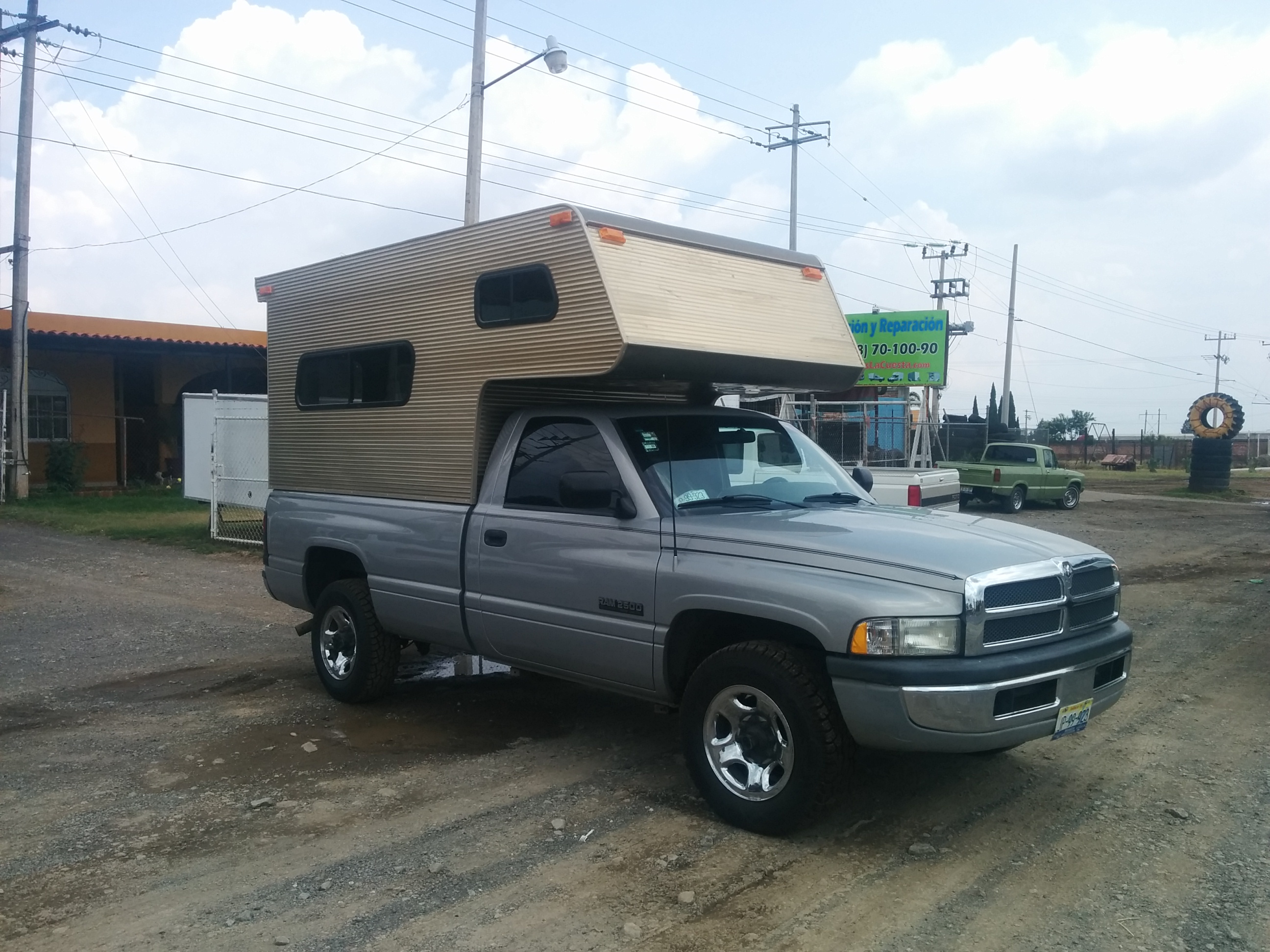 campers volado pick up de aluminio