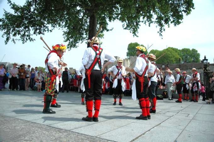 Merrydowners at the Tower of London
