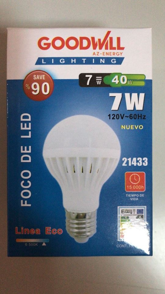 foco led 7w