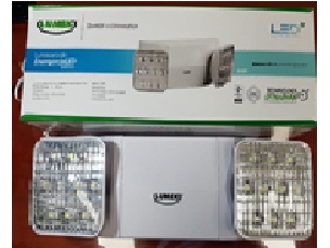 Luminaria Emergencia Led 4W
120-240V  Lumek serie A 
Modelo ALE 4 Cod-15402
