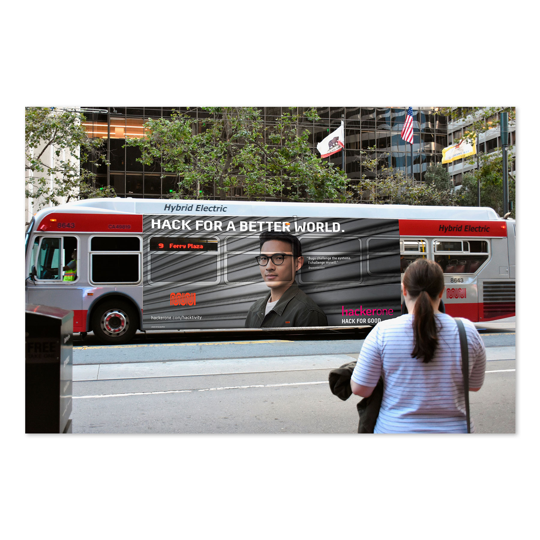HackerOne Bus Ad