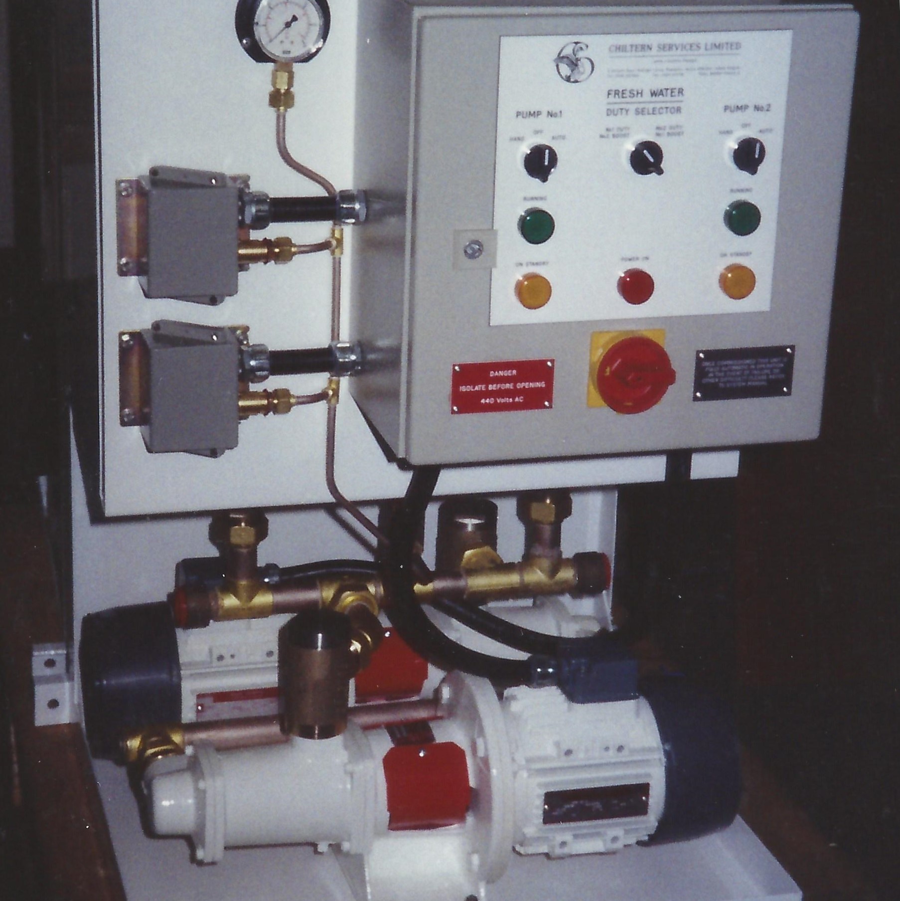 48 litre Twin pump pressure set