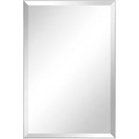 Beveled mirror (bevels available for straight edges only, no radius)