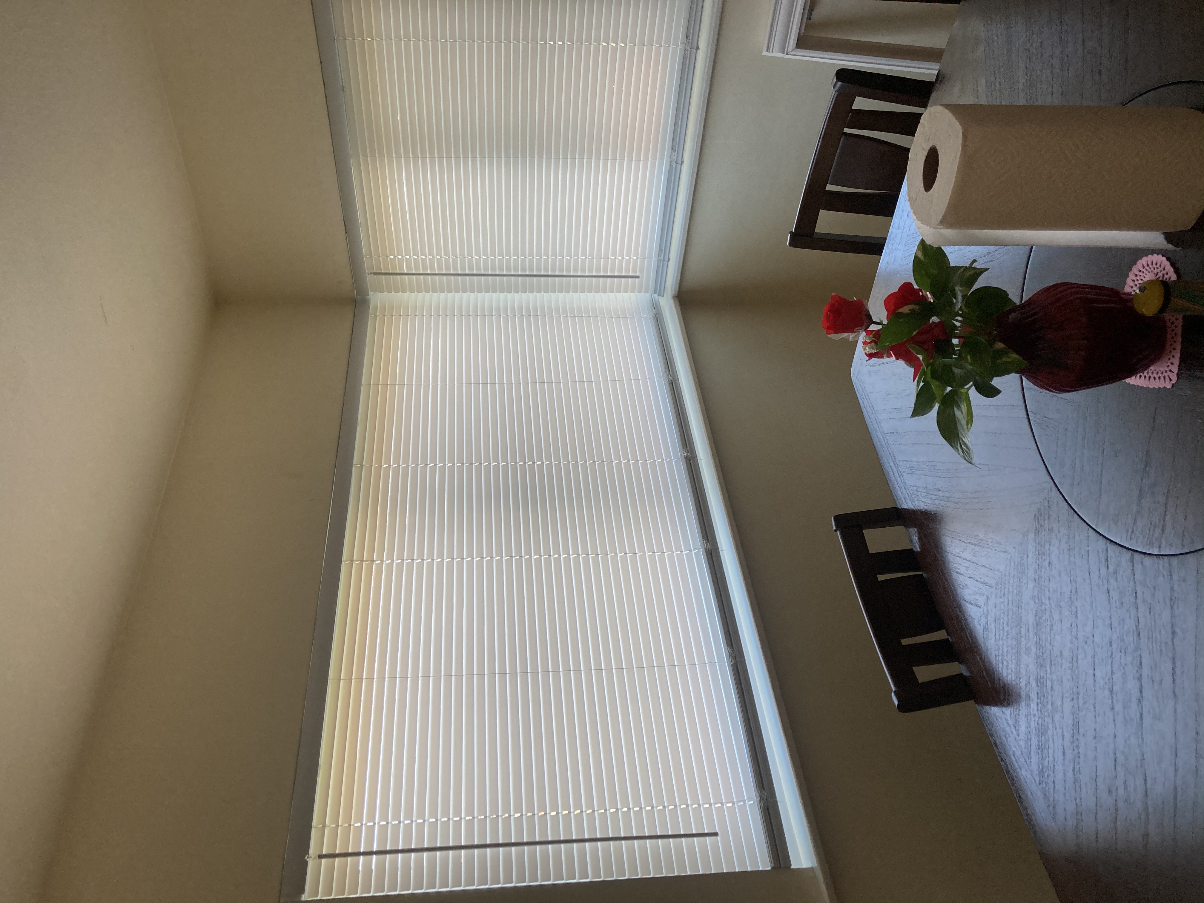 Before shutters installation