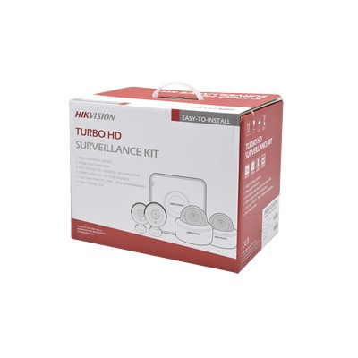 Kit 4ch 720p Hikvision