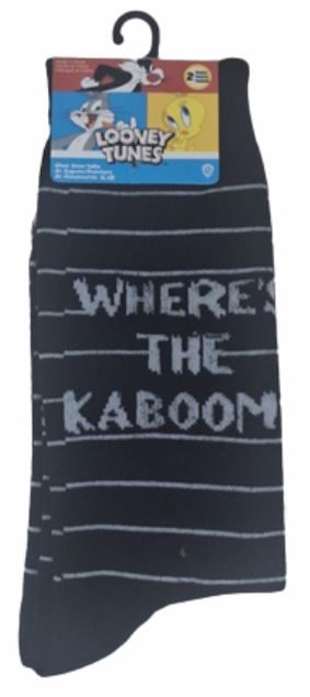 43LT117MCCZA-BLK
2PK MEN CREW SOCKS LOONEY TUNES 6-12
UPC: 193159193218
60 CS APCK
