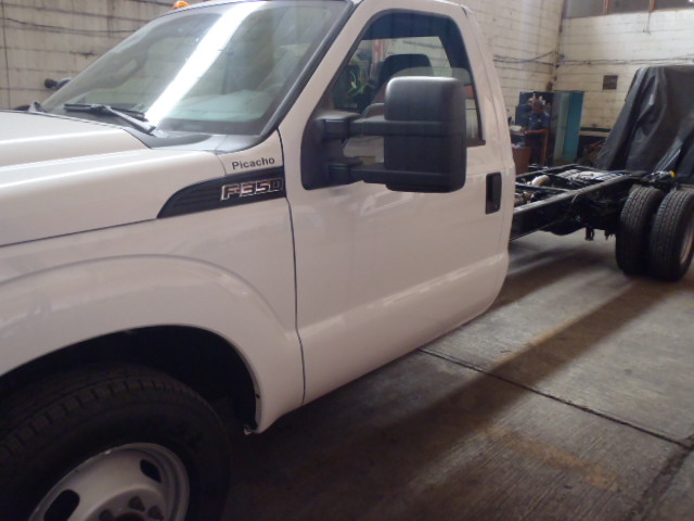 Reforzamiento de Chasis Para Unidad Ford F350