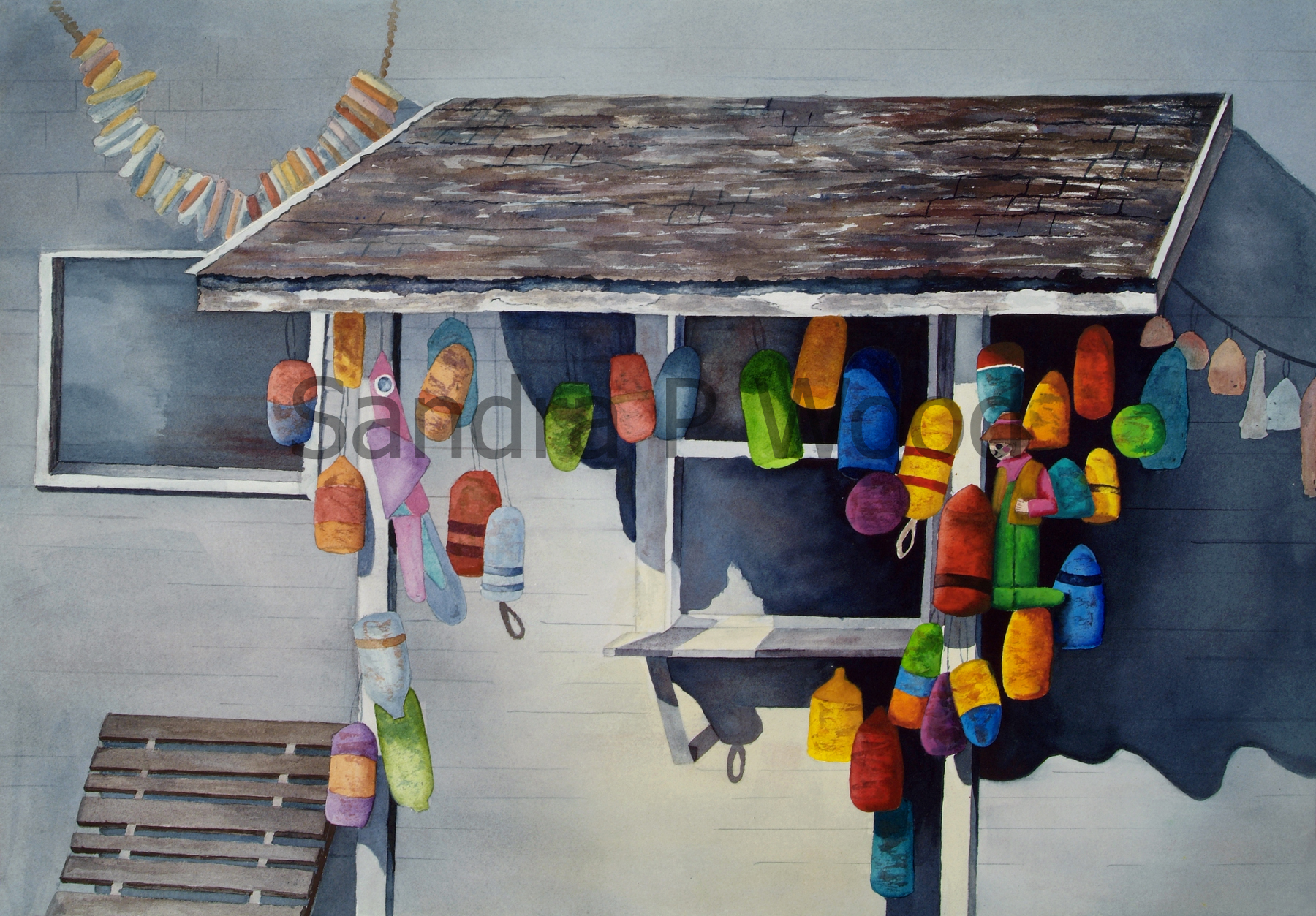 PROFIT FISHIN' SHACK
(watercolor)

