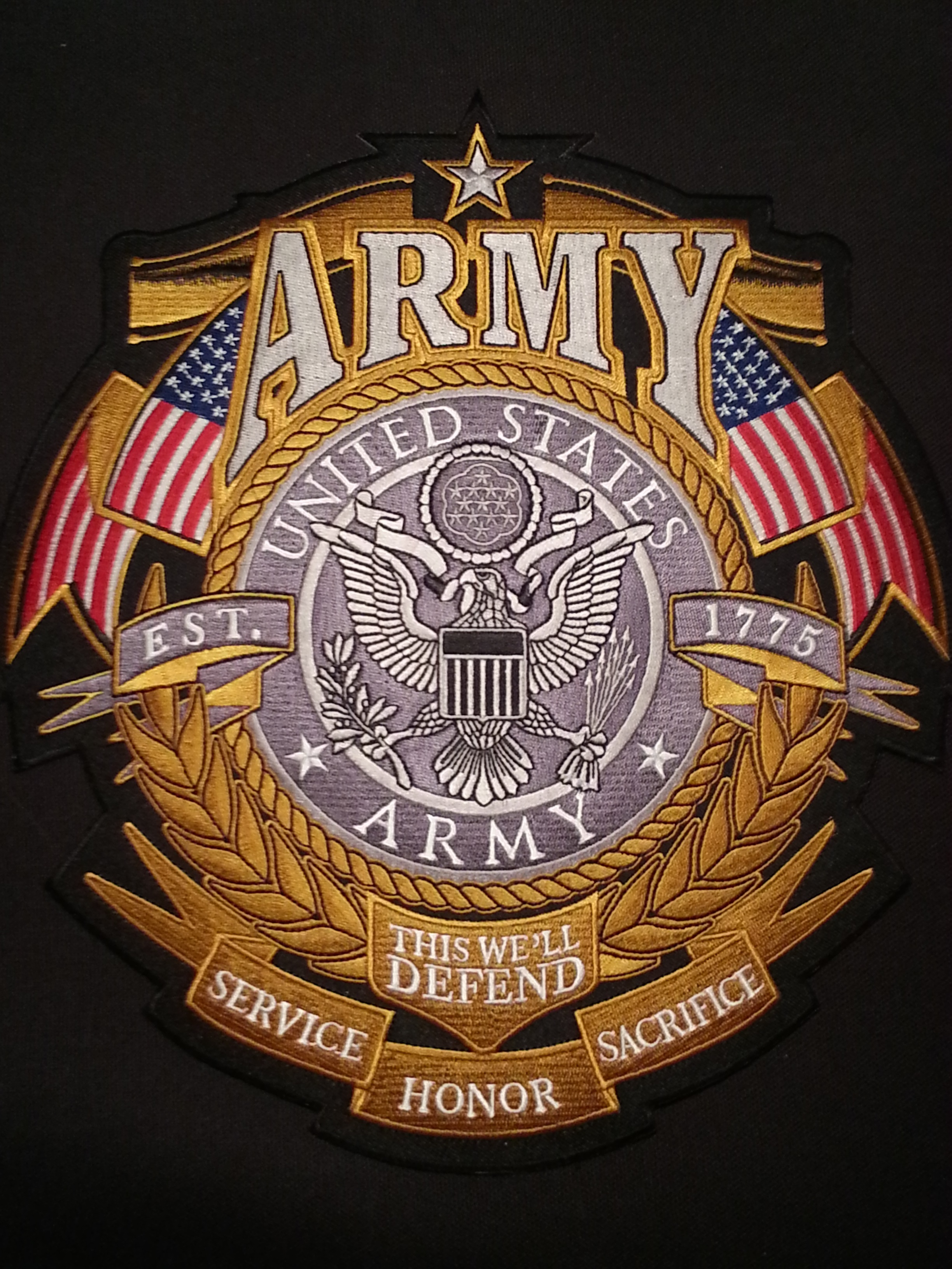 US Army Back Patch