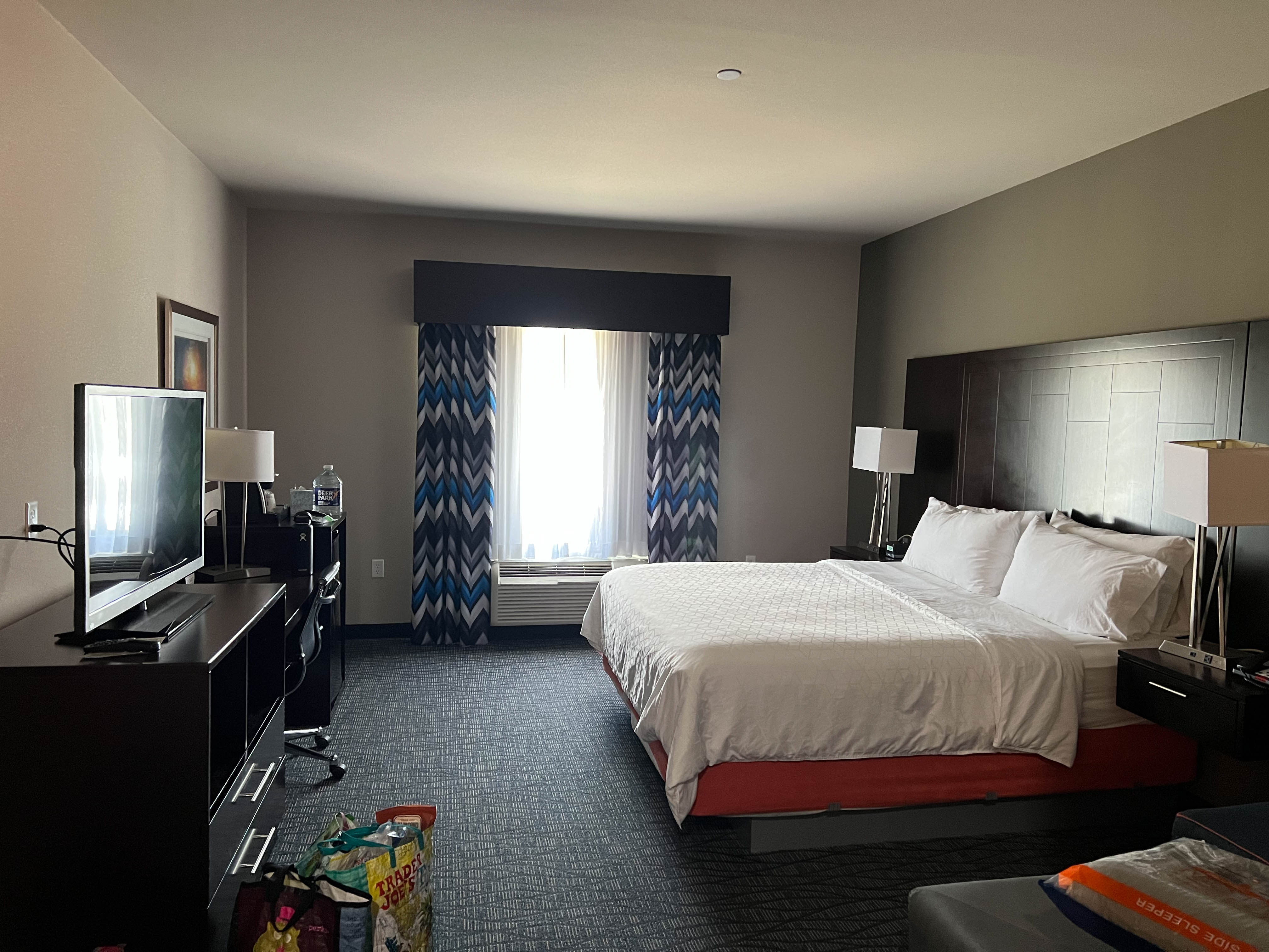 He isolated in this hotel room for 10 days