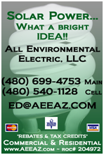 Solar Power...What a bright idea! www.AEEAZ.com