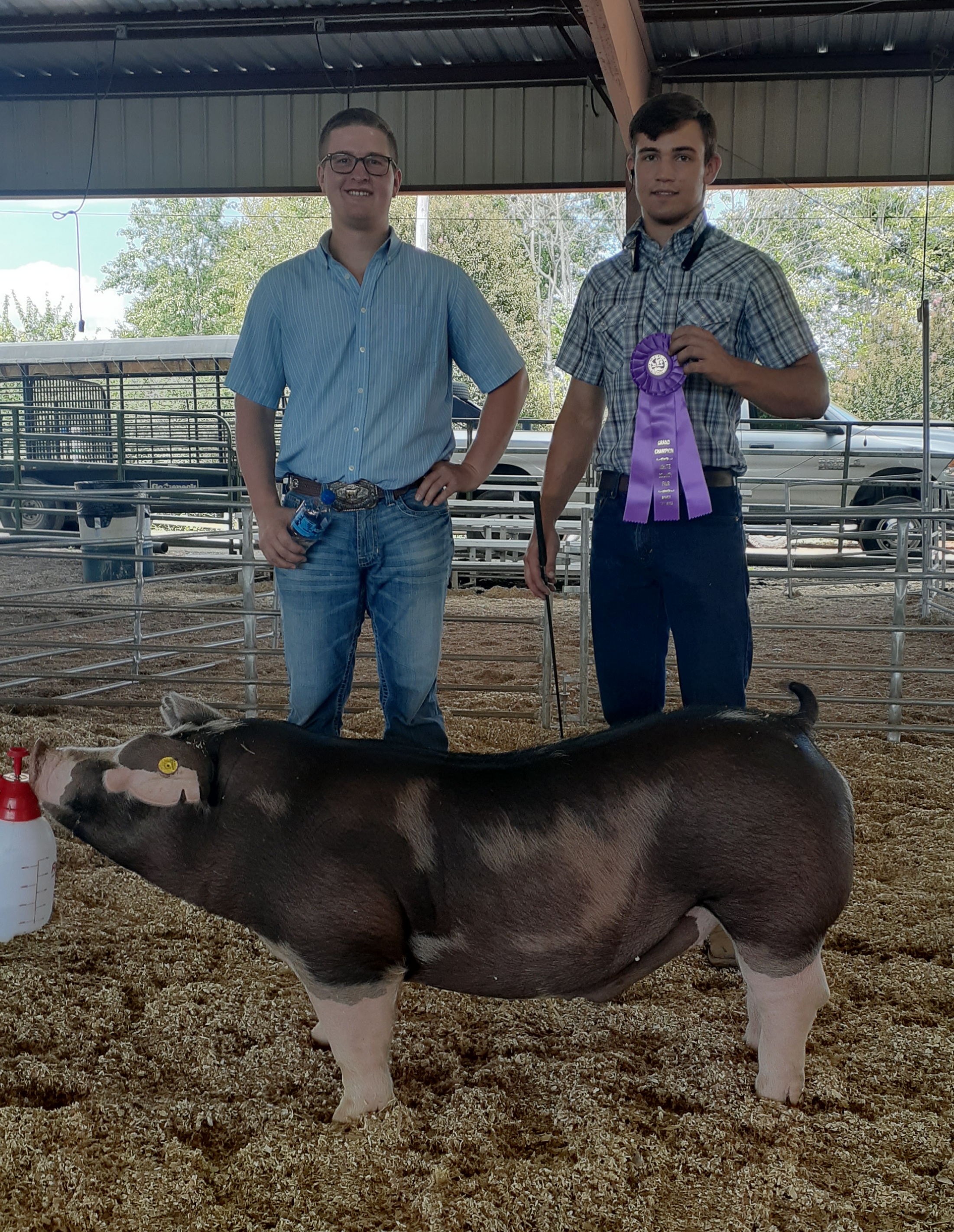 Kalan Lusk
2021 White County Fair
Champion Spot Barrow