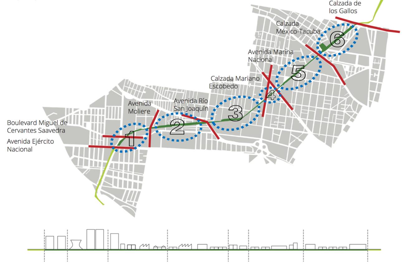 Parque Lineal Polanco, CDMX