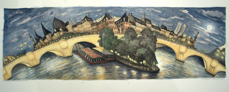 pont neuf by night
60x20 cm
ink & watercolor
sold