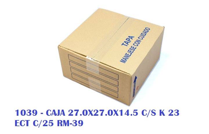 Caja RM-39 27.0X27.0X14.5 cm