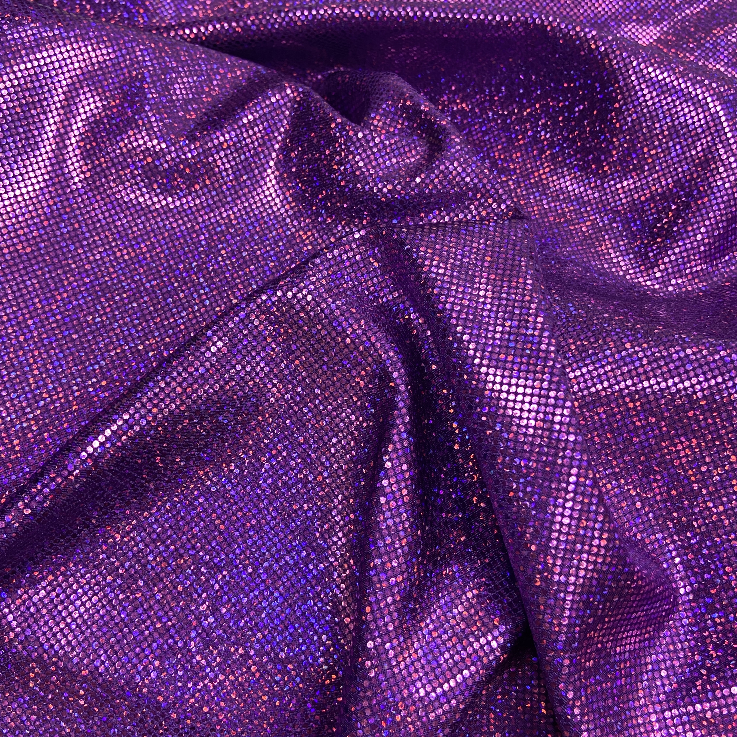 Amethyst sparkle hologram 