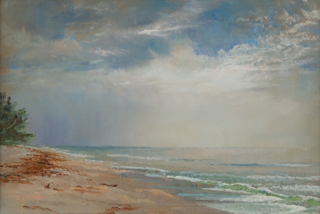 In a Mood, 6.5 x 9.75 OP