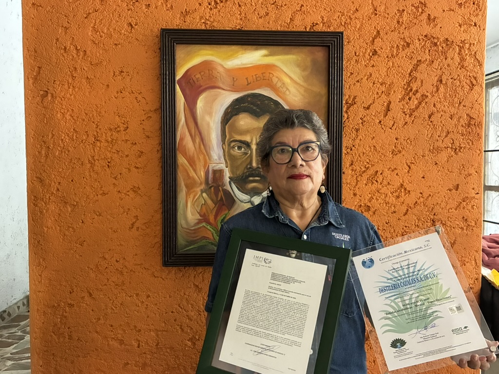 Certificados de usuario de denominación de origen Mezcal