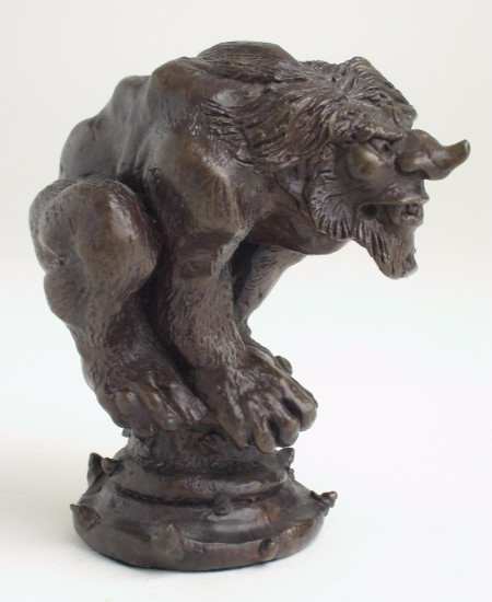 Black Pawn (#1 - chess piece)
Artist: Bill Girard, Royal Oak, MI
Formerly collection of Allen Abramson
Photo courtesy of Ken Weikal, Farmington Hills, MI. 